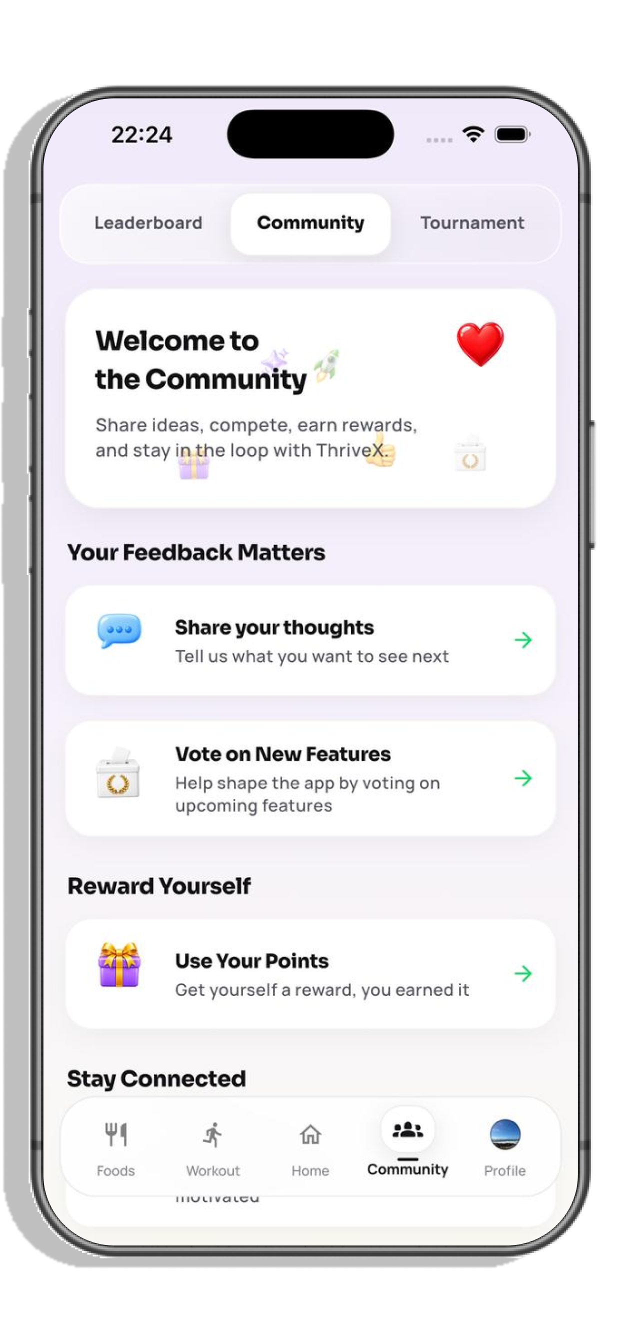 ThriveX community page
